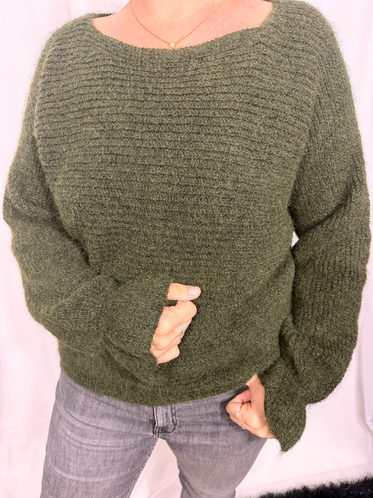 Pull à col rond